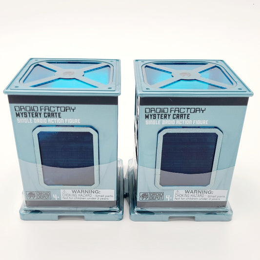 2 Mystery Crates 2024 Disney Park Star Wars Galaxy Edge Droid Depot Factory 2.0