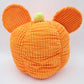 *Mickey & Minnie Plush Pillow Set* 2026 Disney Mouse Head Pumpkin Halloween NEW