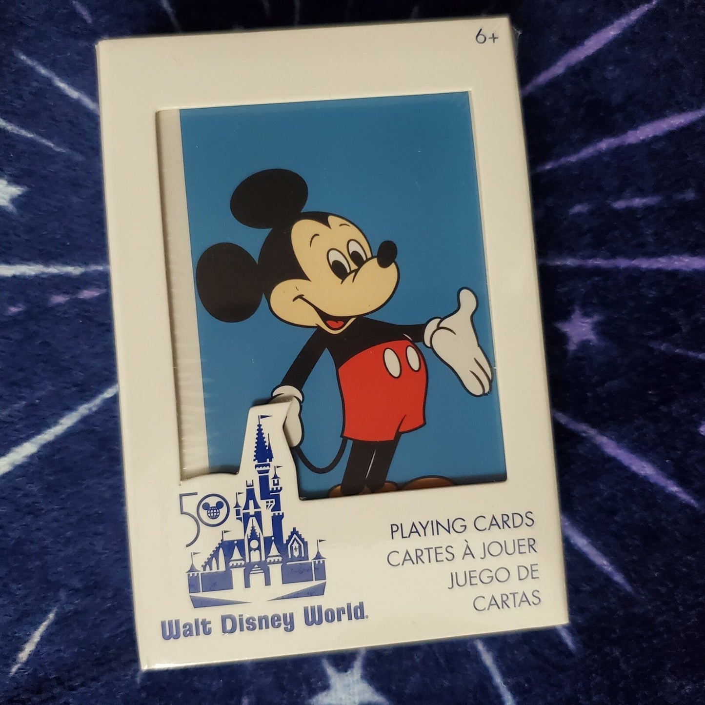 SEALED Walt Disney World 50th Anniversary Vault Mickey Mouse Deck Playing Cards