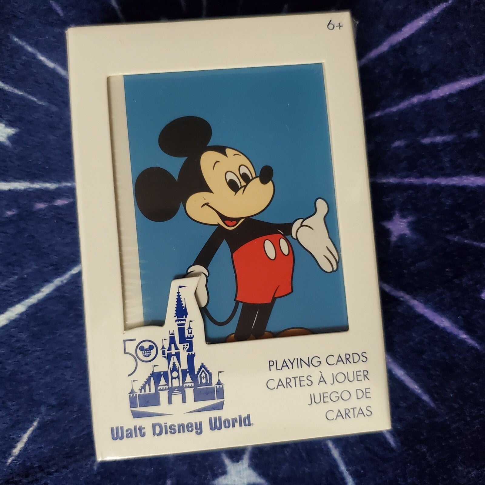 SEALED Walt Disney World 50th Anniversary Vault Mickey Mouse Deck Playing Cards