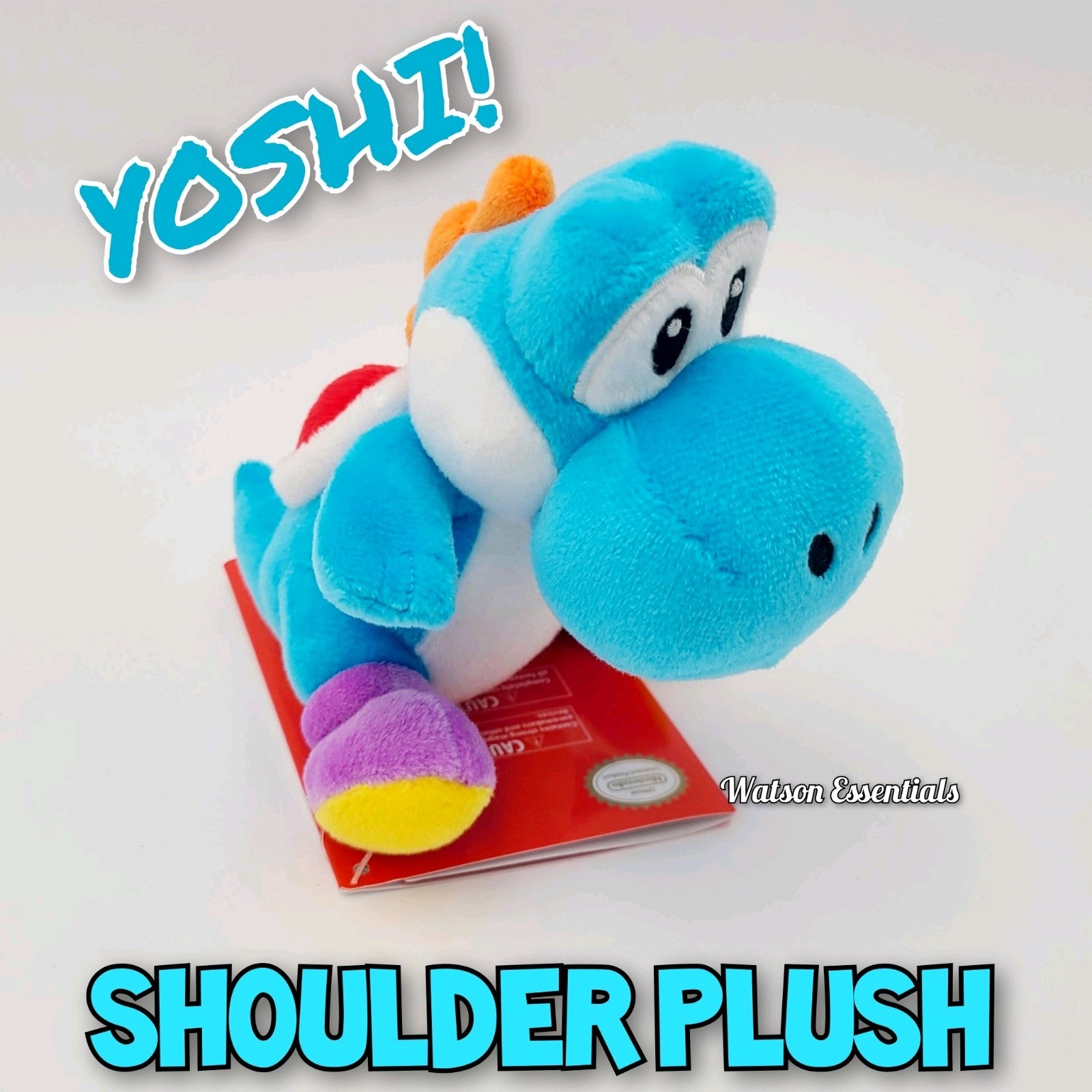 Set of 3 EPIC Universal Studios Super Nintendo World Yoshi Shoulder Magnet Plush