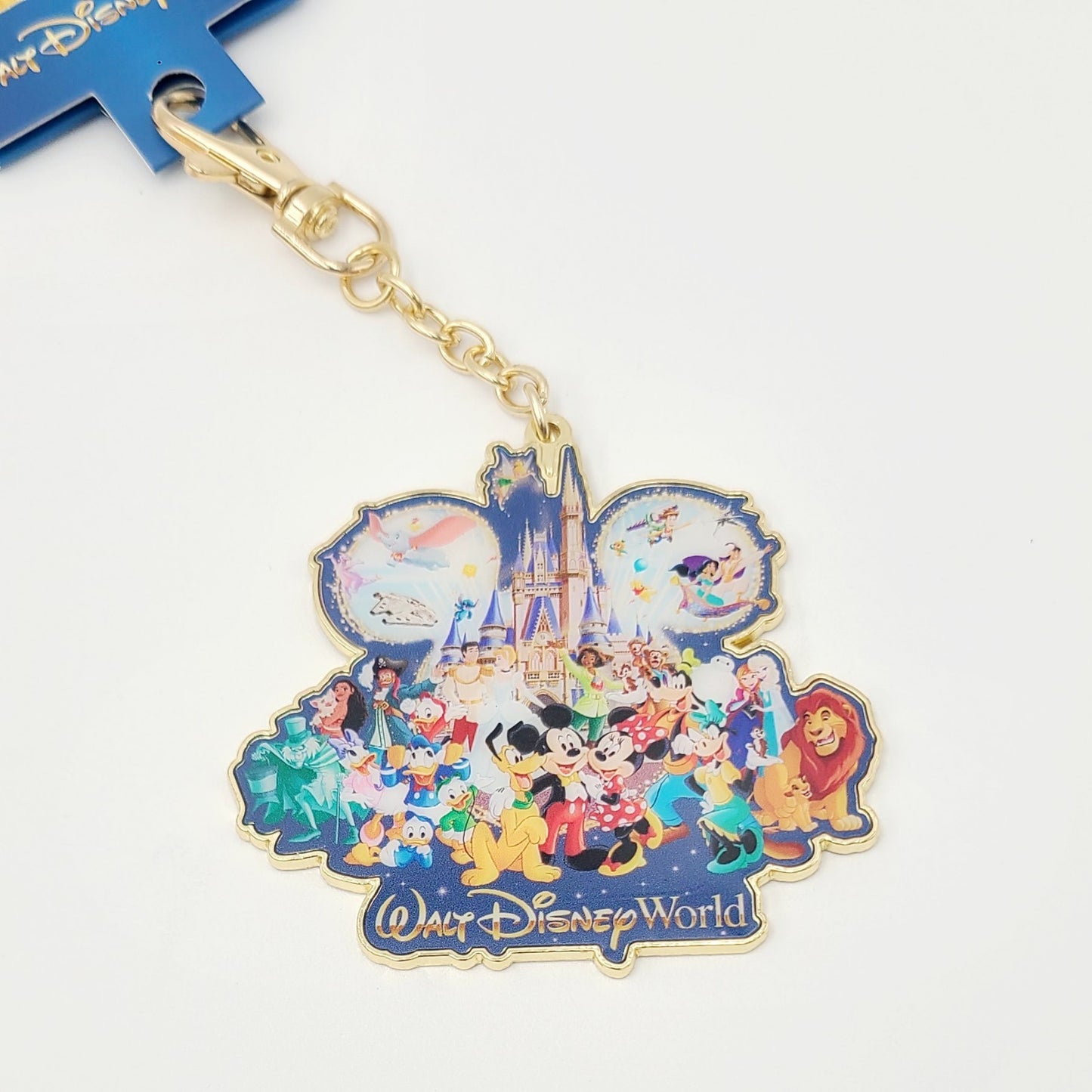 Walt Disney World Parks 2026 WDW Storybook Castle Collection Keychain Mickey NEW