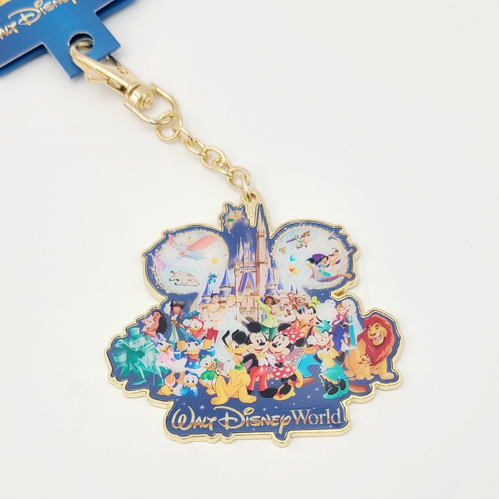 Walt Disney World Parks 2026 WDW Storybook Castle Collection Keychain Mickey NEW