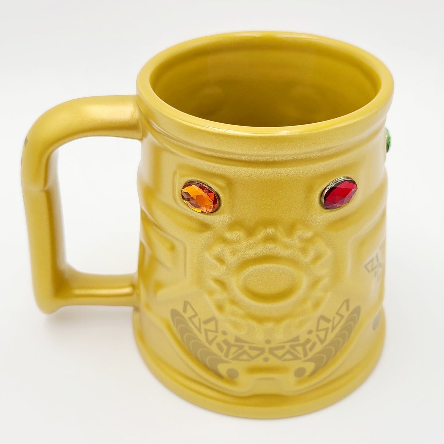 Disney Park Marvel Avenger Infinity Gauntlet I Am Inevitable Sculpted Mug Stone