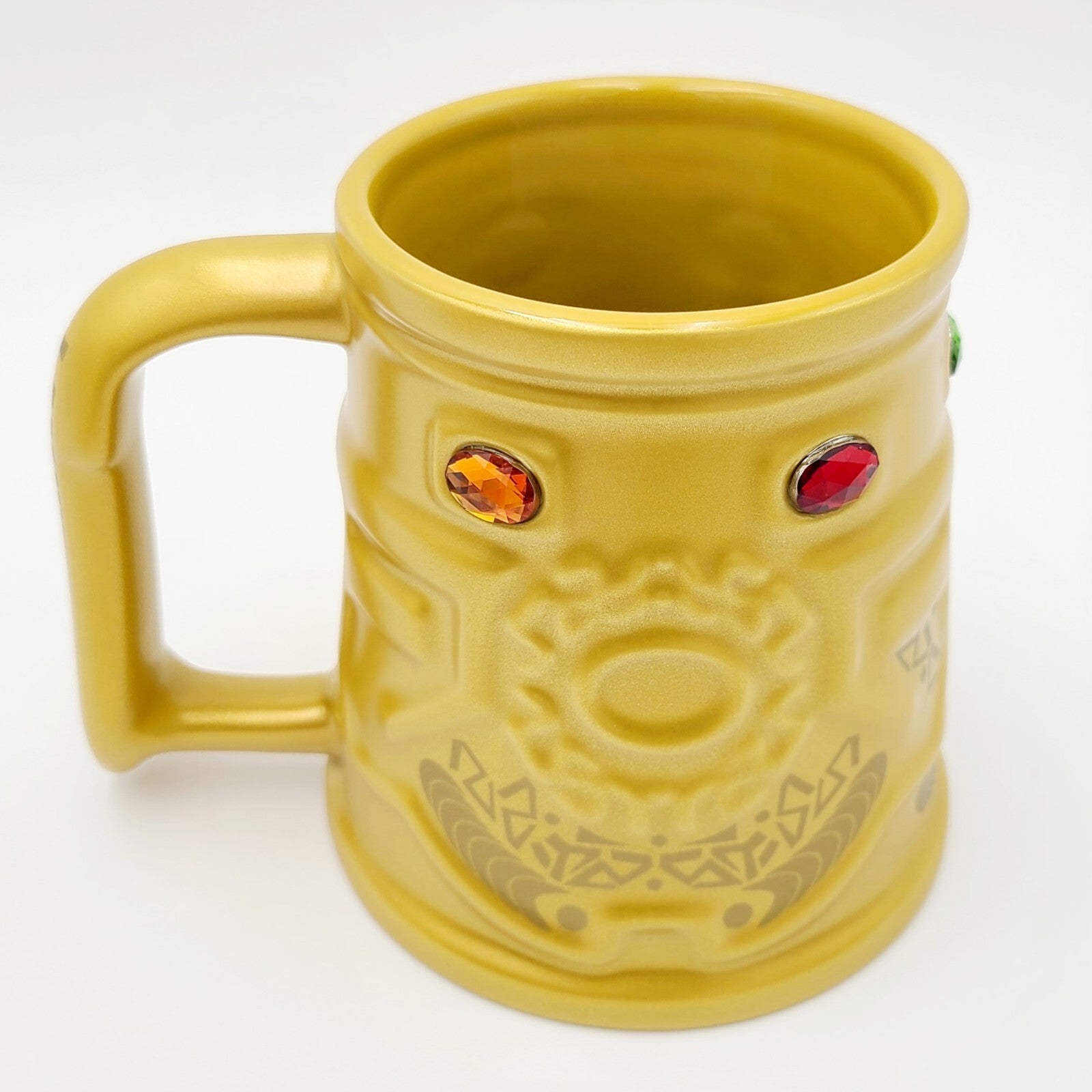 Disney Park Marvel Avenger Infinity Gauntlet I Am Inevitable Sculpted Mug Stone