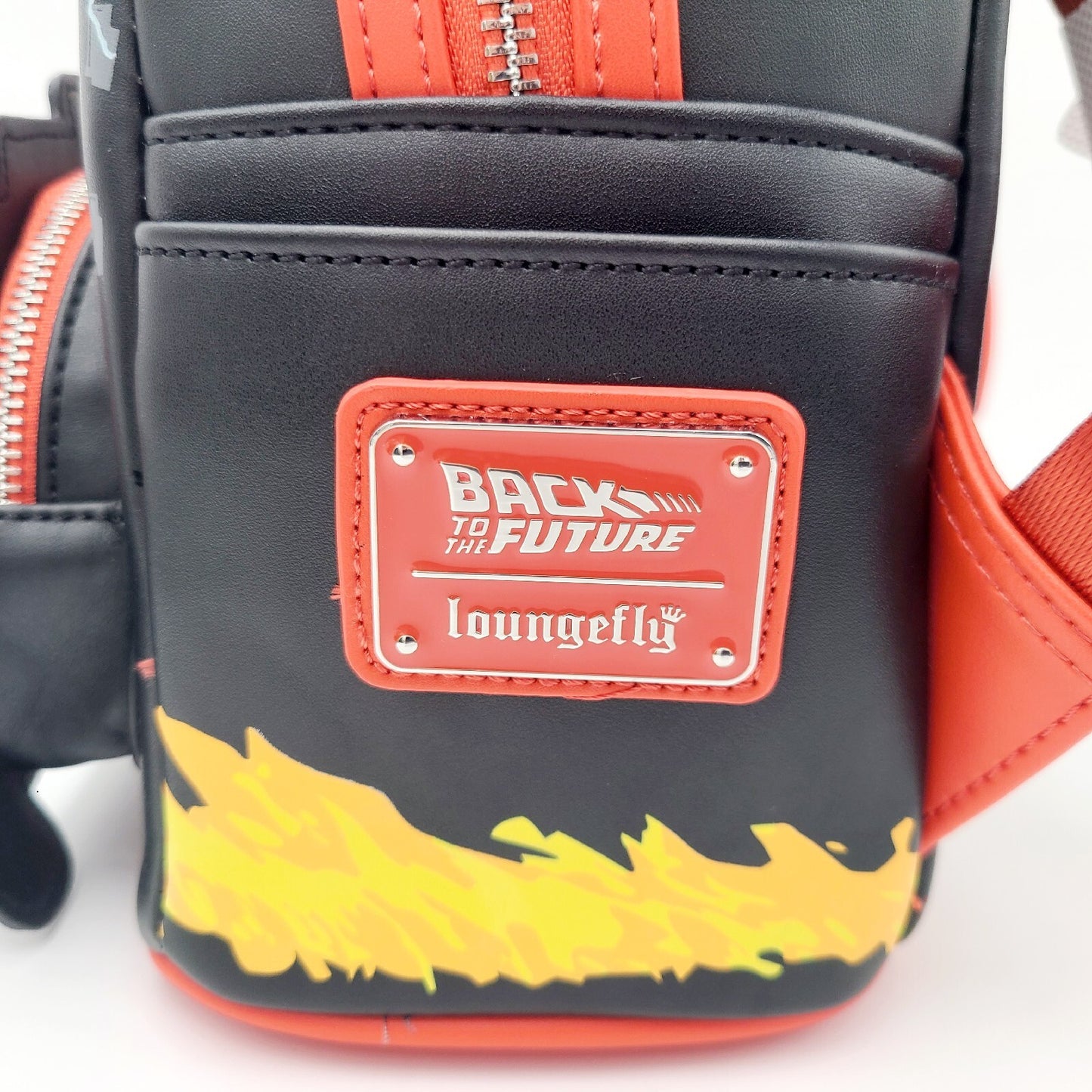 Back To The Future Delorean Speedometer Loungefly Mini Backpack Universal Glows