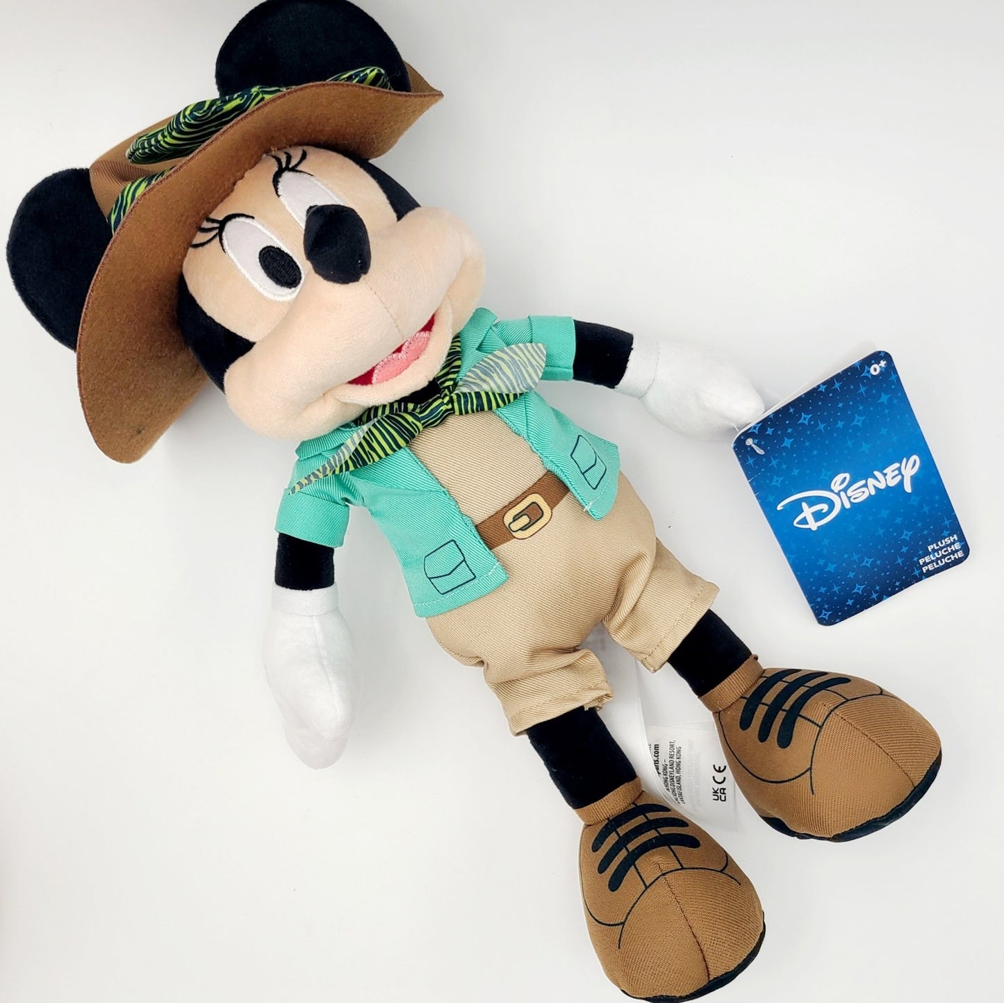 Disney Parks 2026 Animal Kingdom Mickey Minnie Mouse Safari Stuffed Animal Plush
