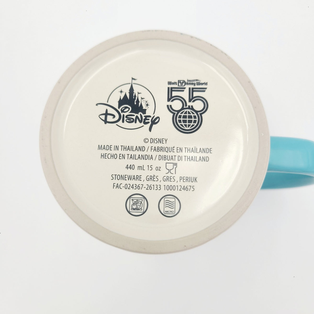 Disney Parks 2026 WDW 55th Anniversary Magic Kingdom Castle Ceramic Coffee Mug