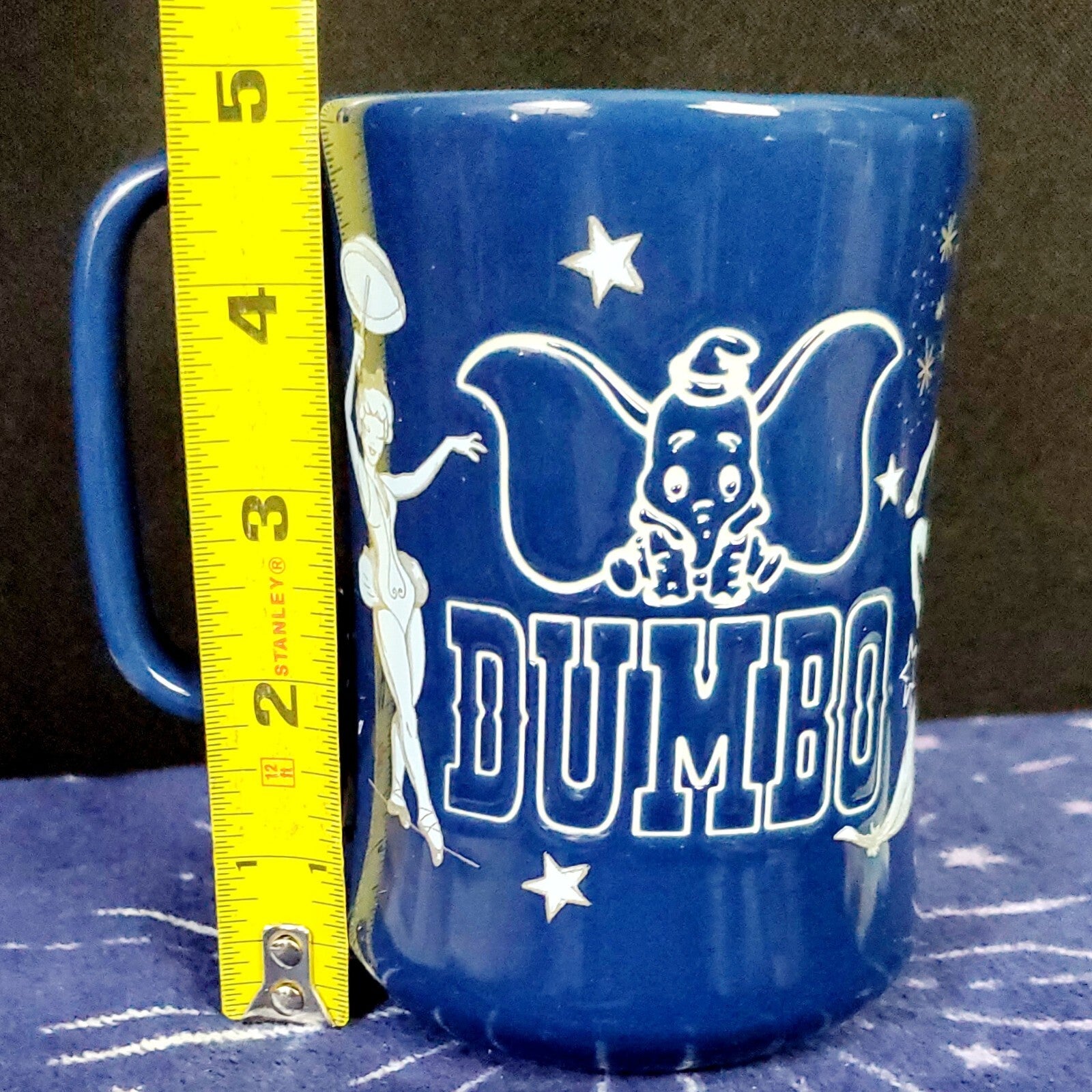 NEW Walt Disney World Parks DUMBO Legacy Blue Mug 80th Anniversary Elephant