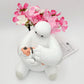 NEW Walt Disney World Parks Big Hero Six Baymax Artificial Potted Plant Flowers