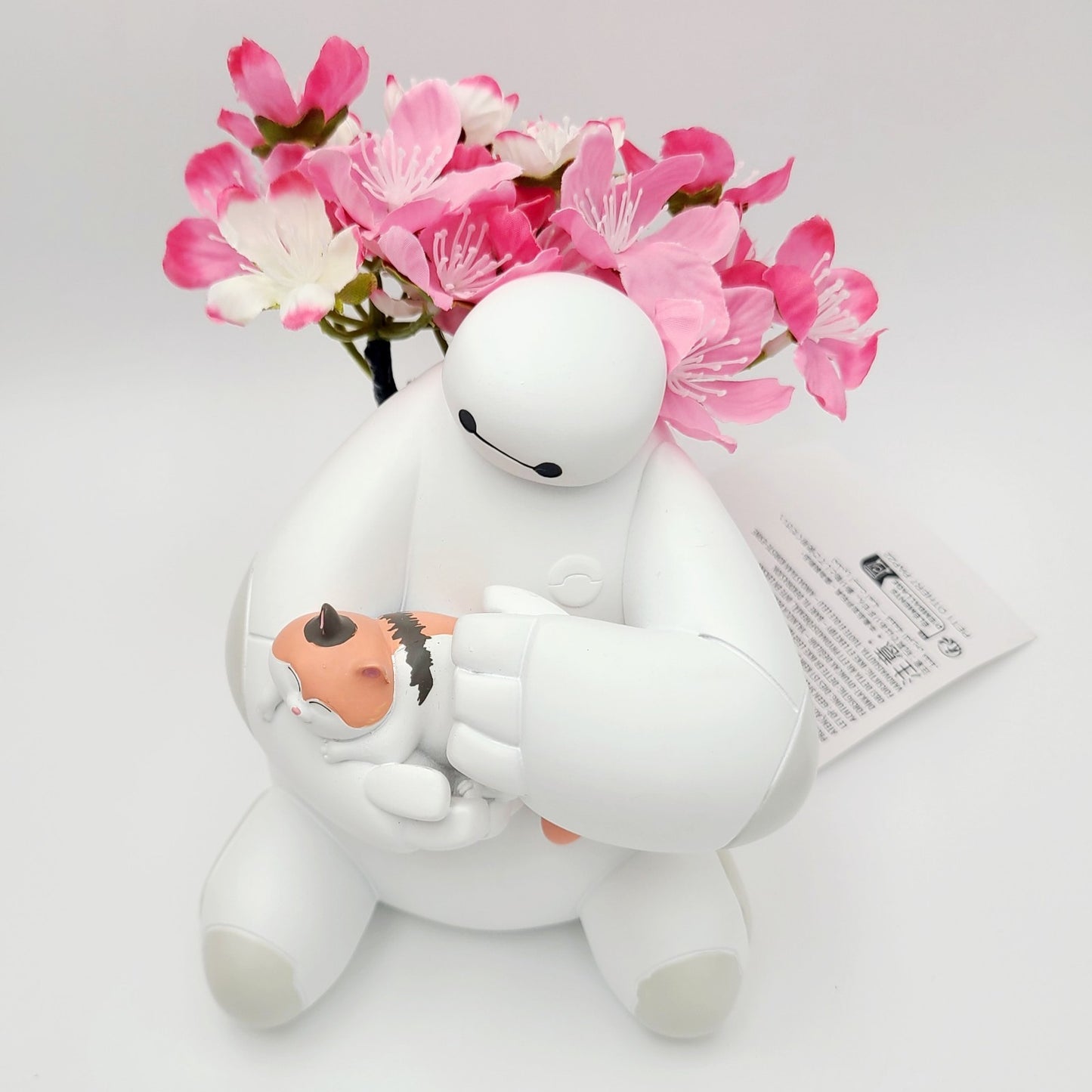 NEW Walt Disney World Parks Big Hero Six Baymax Artificial Potted Plant Flowers
