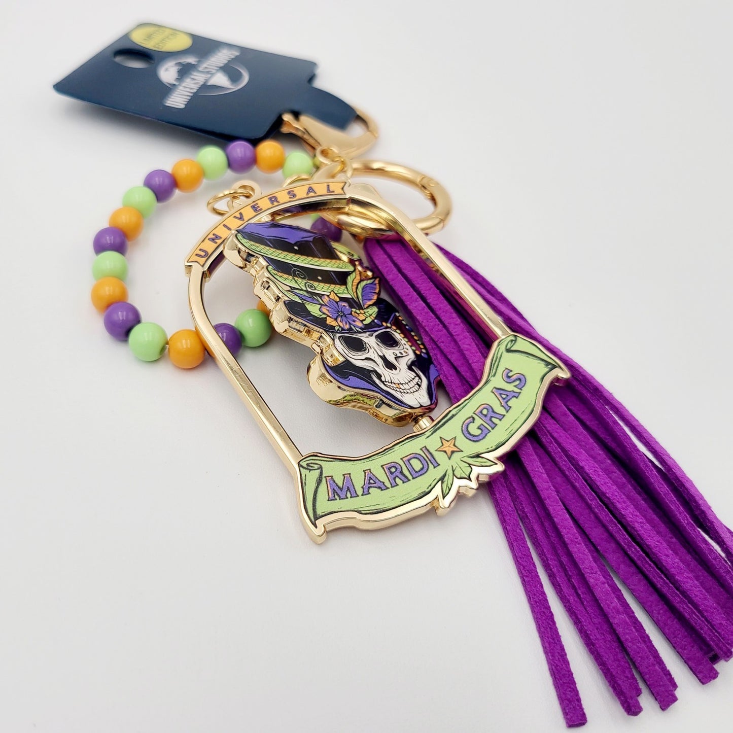 *Spinner Keychain* Universal Studios Mardi Gras 2026 Parade Limited Baron NEW