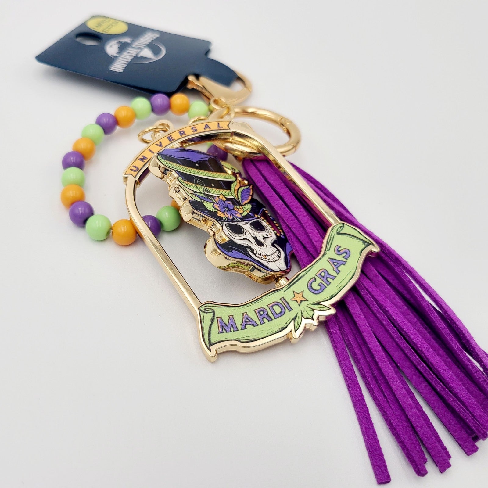 *Spinner Keychain* Universal Studios Mardi Gras 2026 Parade Limited Baron NEW