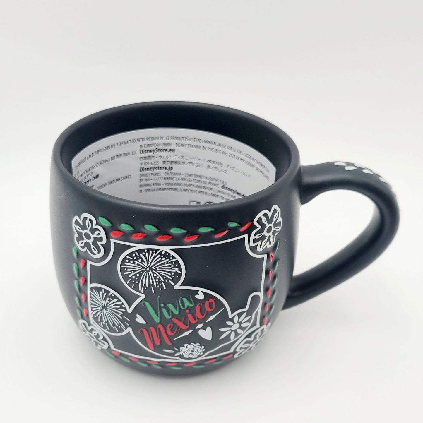 2025 Disney Parks Epcot Mexico World Showcase Viva Mickey Mouse Ceramic Mug WDW
