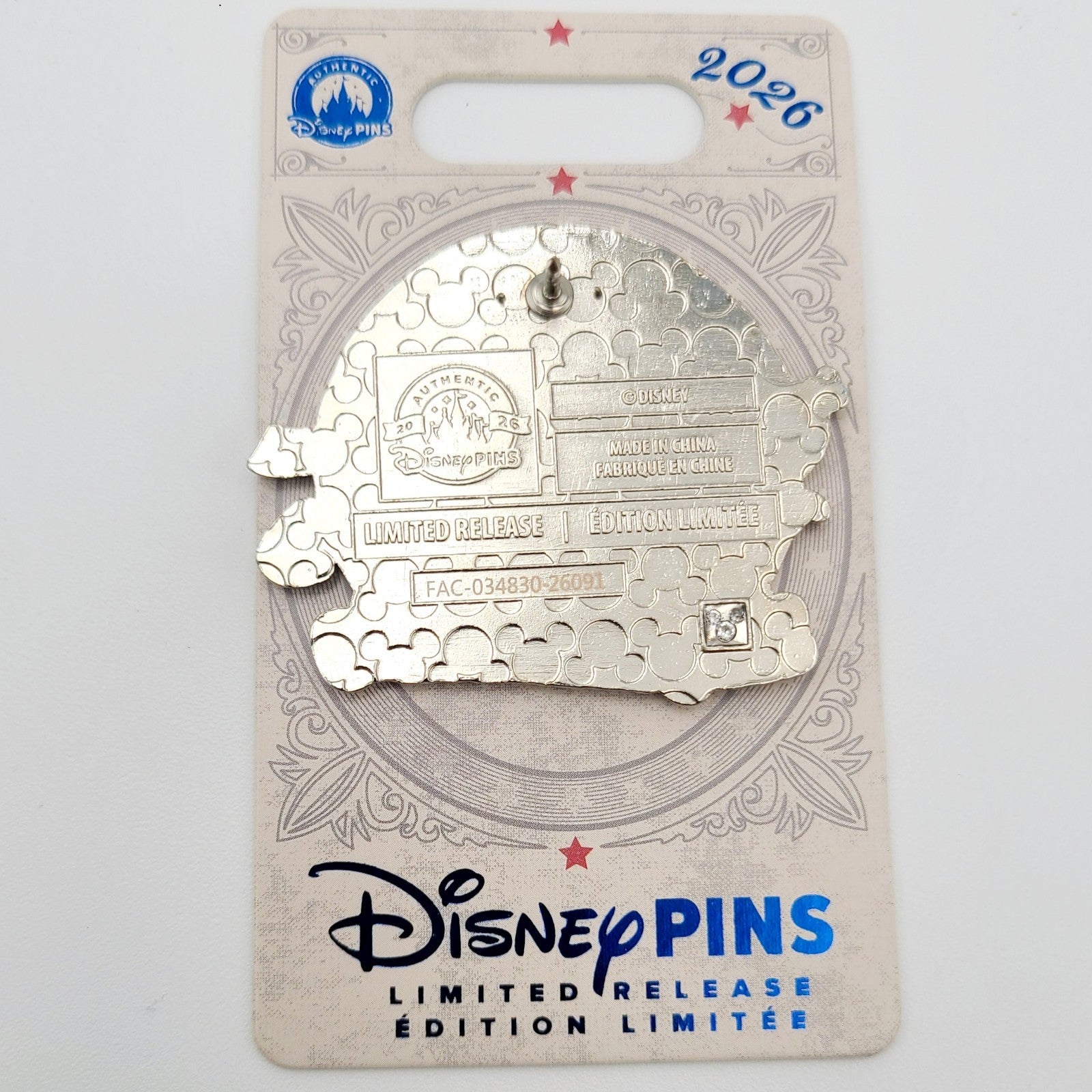 2026 Disney Parks Happy 250th Independence Day America Mickey Donald Goofy Pin