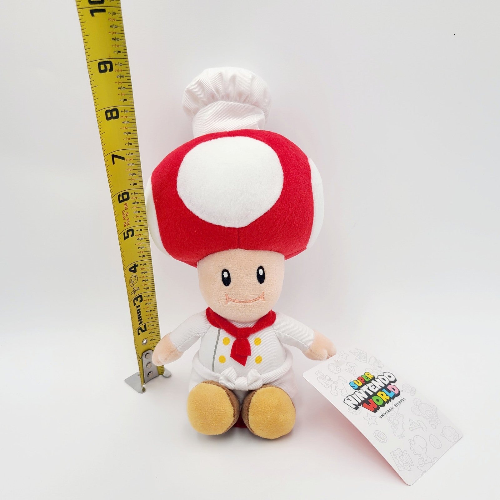 NEW Universal Epic Universe Super Nintendo World Chef Toad Toadstool Cafe Plush