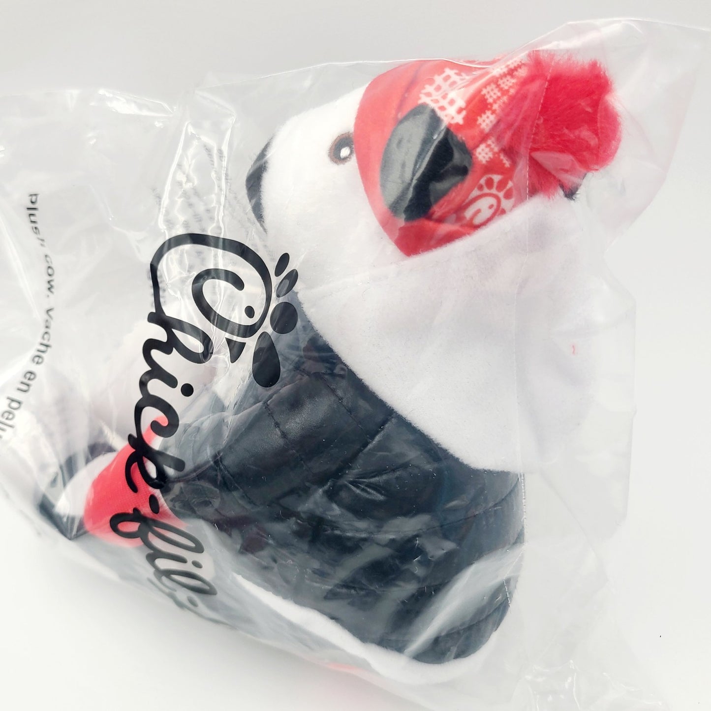 Chick-fil-A Christmas 2025 Plush Cow Doll Toy Chikin 7" Snow Days Holiday LE NEW