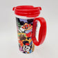 Walt Disney World Park Mickey Mouse Club Refillable Red Mug Cup Souvenir NEW WDW