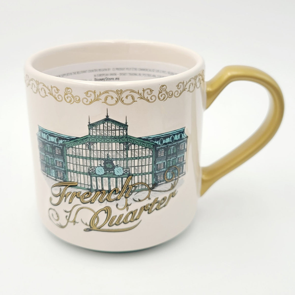 2026 Disney Parks Port Orleans Resort French Quarter Mug Cup 16oz Mickey Ears 