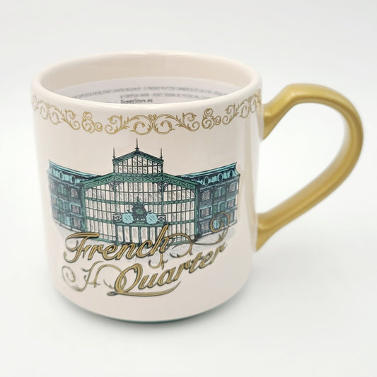 2026 Disney Parks Port Orleans Resort French Quarter Mug Cup 16oz Mickey Ears 