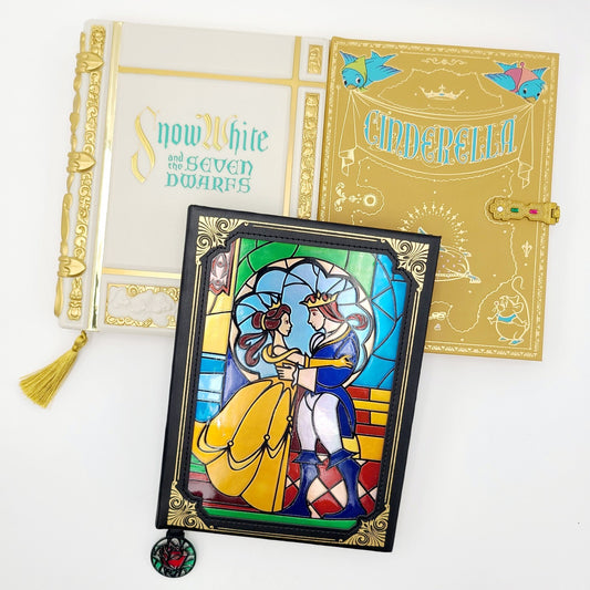 *3 MINI Journal Set* 2025 Disney Parks Classic Princess Cinderella Snow Beauty