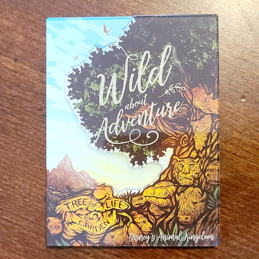 Disney Parks Animal Kingdom Tree Life Wild About Adventure Garden Acrylic Magnet