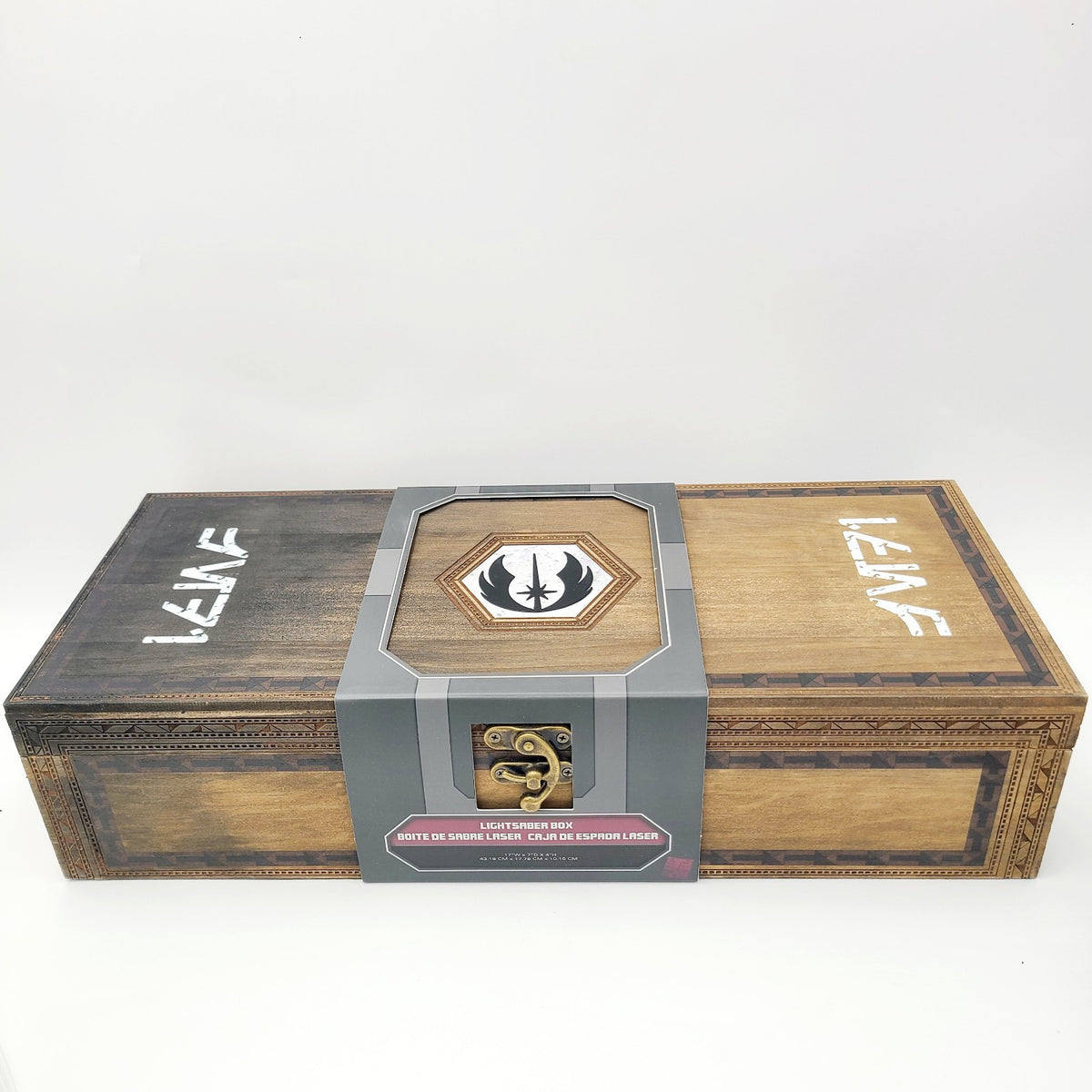 RARE 2026 Disney Parks Star Wars Galaxy's Edge Jedi LIGHTSABER HILT Storage Box
