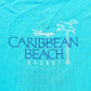 *LARGE Shirt* Walt Disney World Park Caribbean Beach Resort Blue WDW NEW