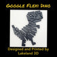 *Choose Color* 3D Printed Chrome DINO Dinosaur T-Rex Flexi Fidget Toy Decor Gift