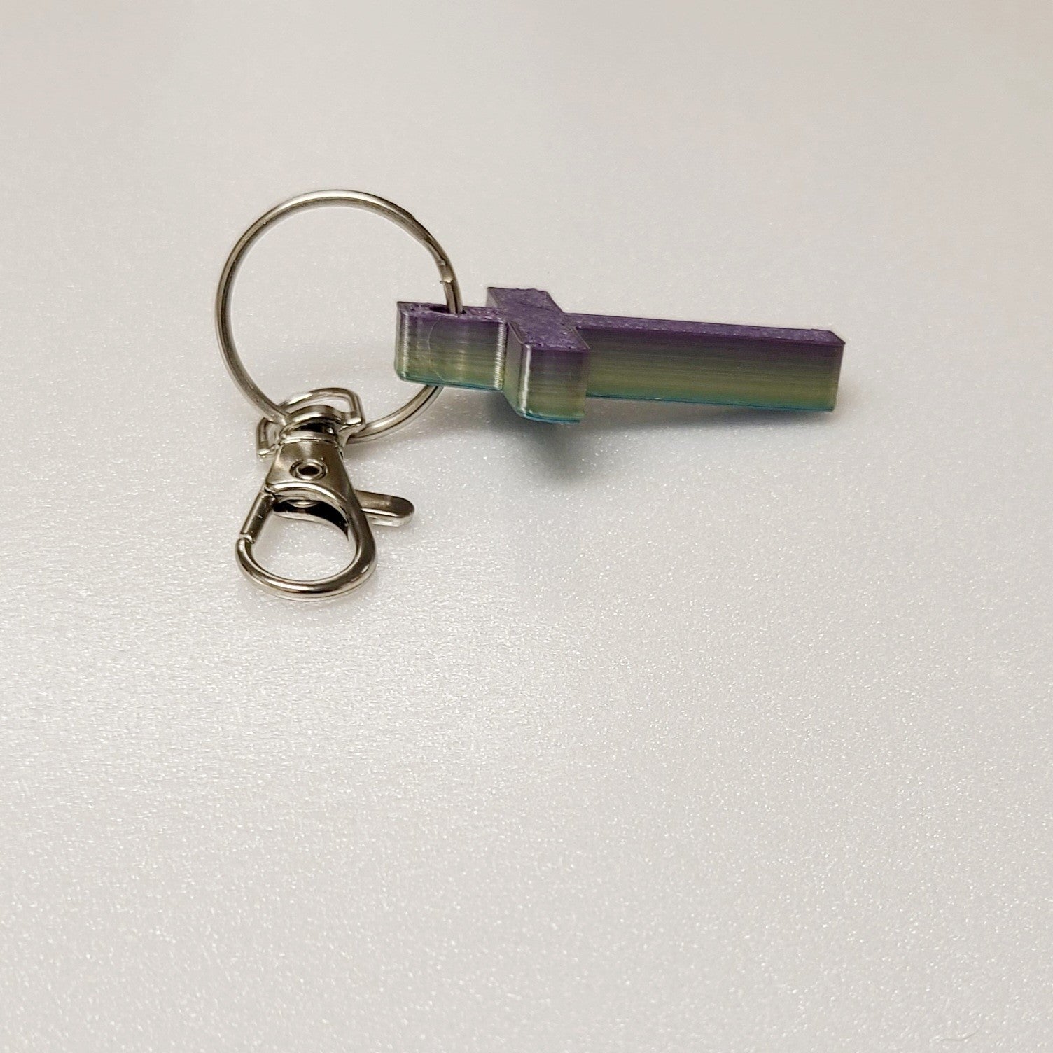 *Set of 25 - Choose Color* 3D Printed Keychain Crosses Cross Church Gifts VBS