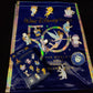 *COMPLETE SET 10 Pins* Walt Disney World Park 50th Anniversary Mystery PLUS Bag