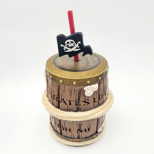 Walt Disney World Parks 2026 Pirates Of The Caribbean Brown Barrel Sipper Cup