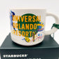 Universal Studio Orlando Starbucks Discovery Series Ceramic Coffee Mug Ornament