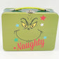 Universal Studios The Grinch Naughty Nice Large Tin Lunch Box Christmas Lunchbox