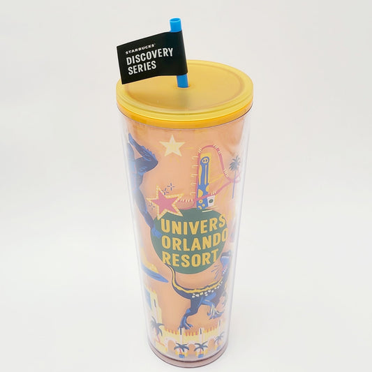 2024 Universal Studios Orlando Resort Starbucks Discovery Series Tumbler NEW