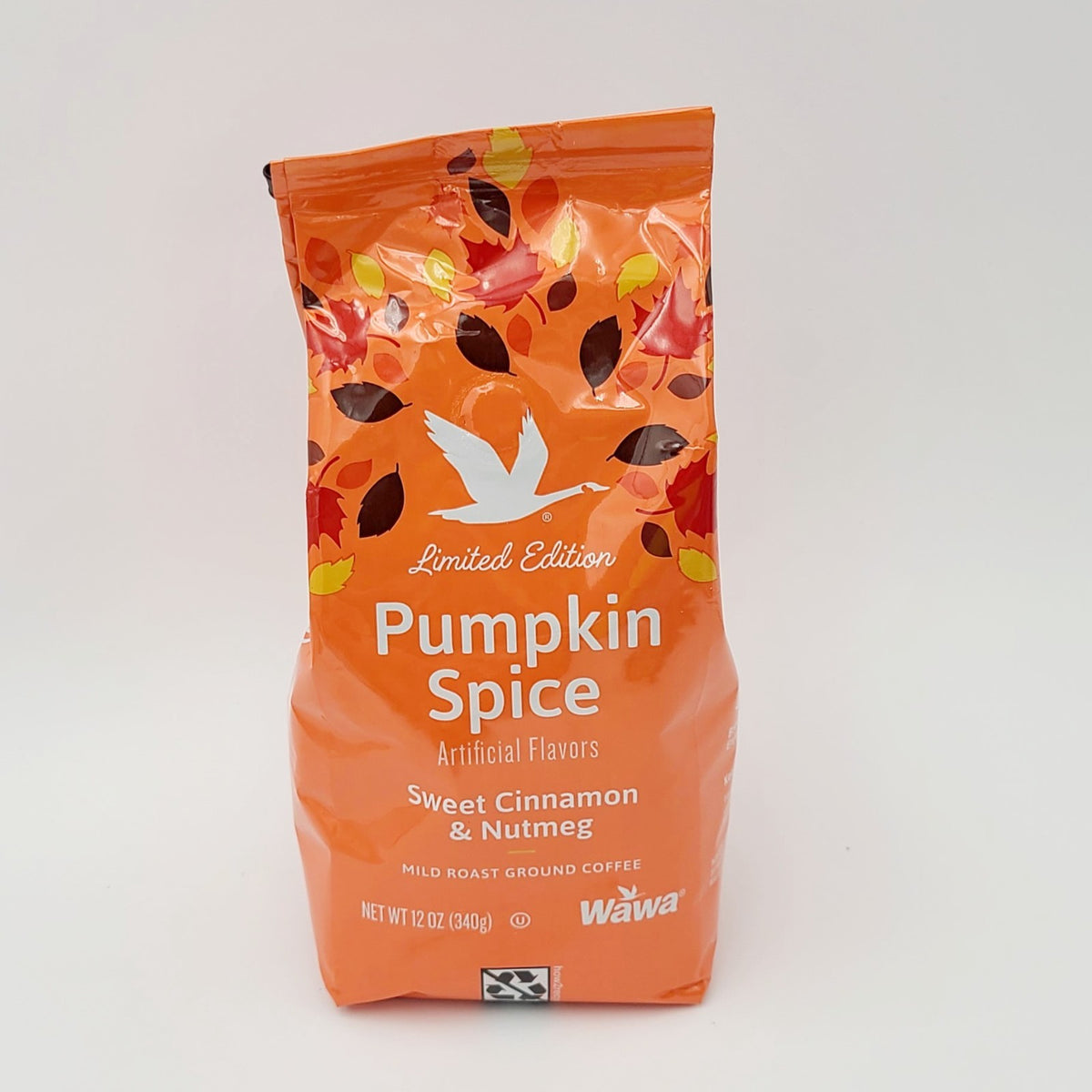 *1 Bag* Wawa 2026 Pumpkin Spice Ground Coffee 12 Oz Fall Halloween Limited Ed