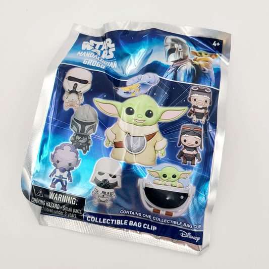 SEALED Disney Star Wars Mandalorian & Grogu Collectible Bag Clip Mystery Blind