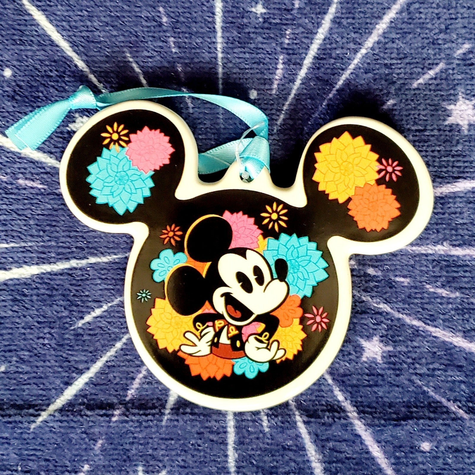 Disney Parks Epcot World Showcase Mexico Mickey Mouse Icon Ceramic Ornament NEW