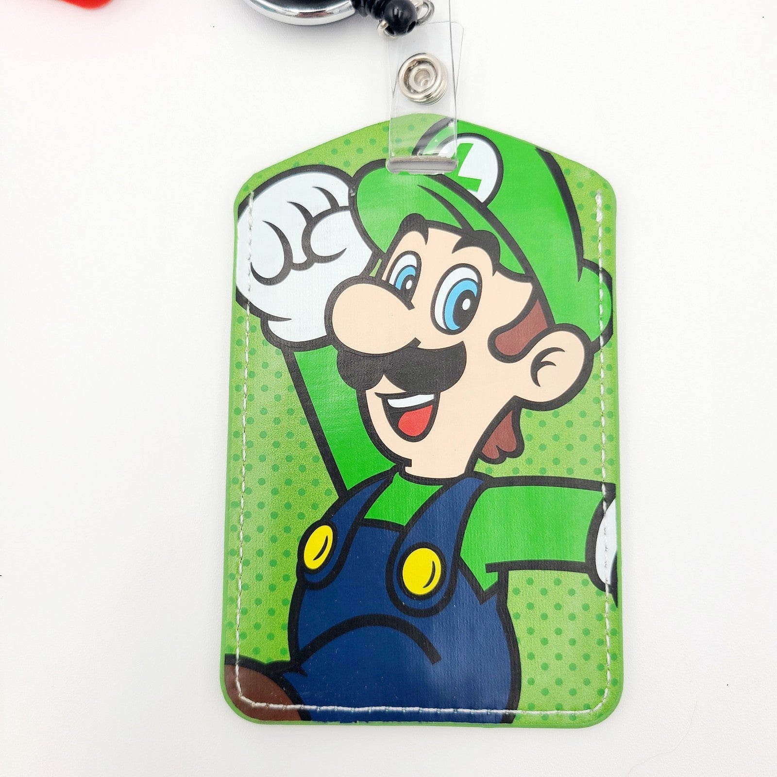 *Luigi ID Badge* 2024 Universal Studios EPIC Universe Super Nintendo World Reel