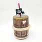 Walt Disney World Parks 2026 Pirates Of The Caribbean Brown Barrel Sipper Cup