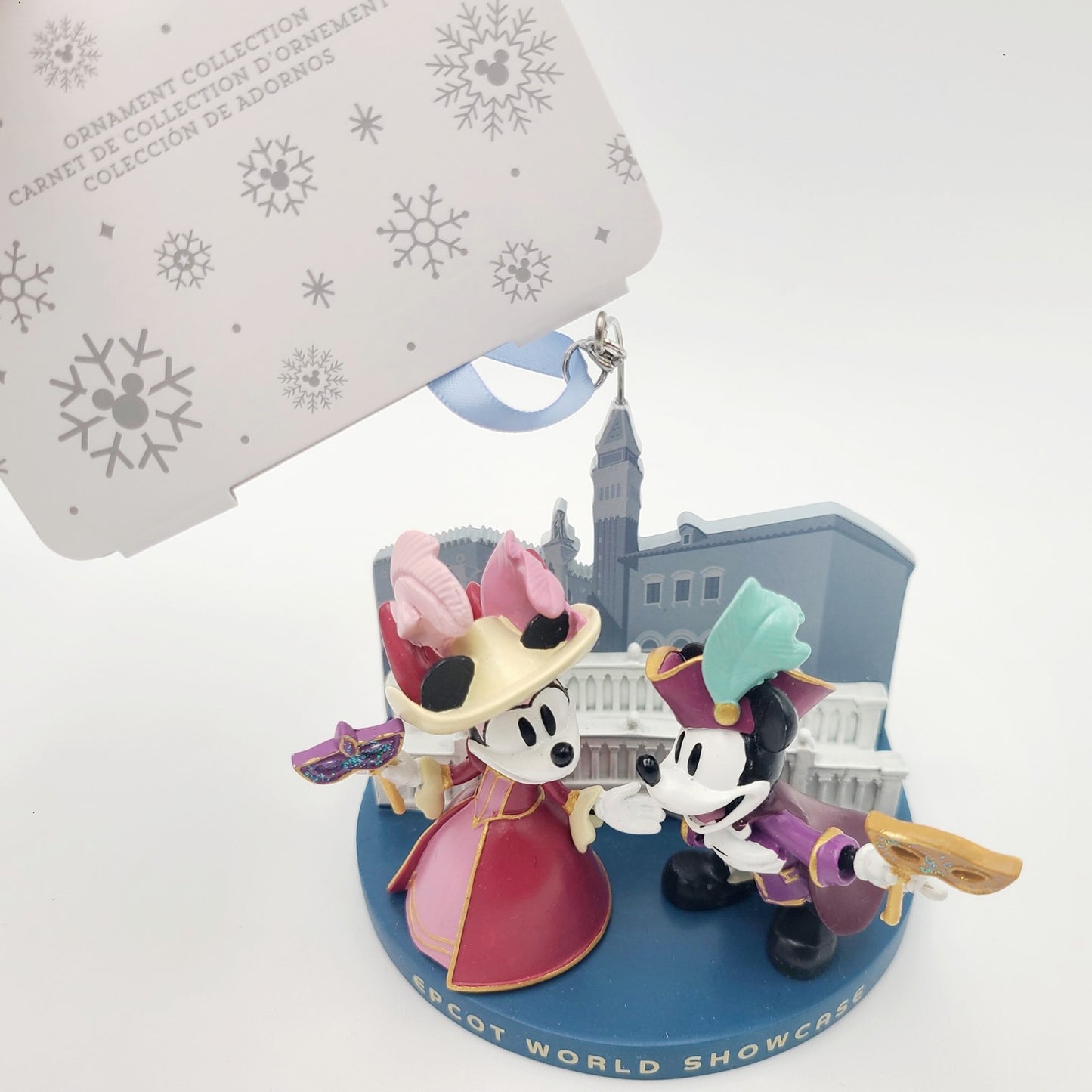 2025 Disney Parks EPCOT Italy Pavilion Carnevale Mickey & Minnie Mouse Ornament
