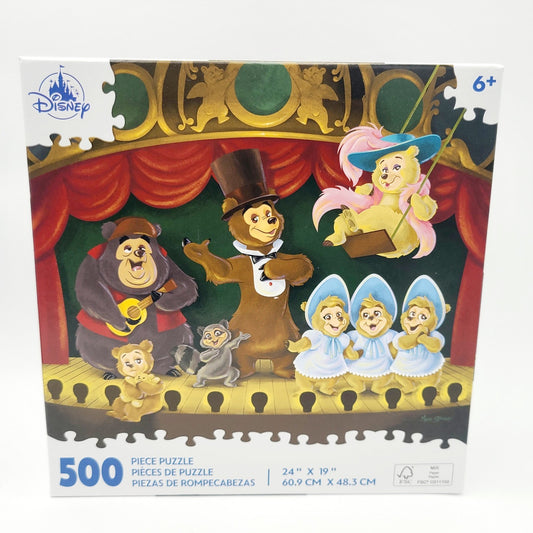 2025 Disney Parks Maria Stuckey Country Bear Jamboree 500 Piece Puzzle Set New