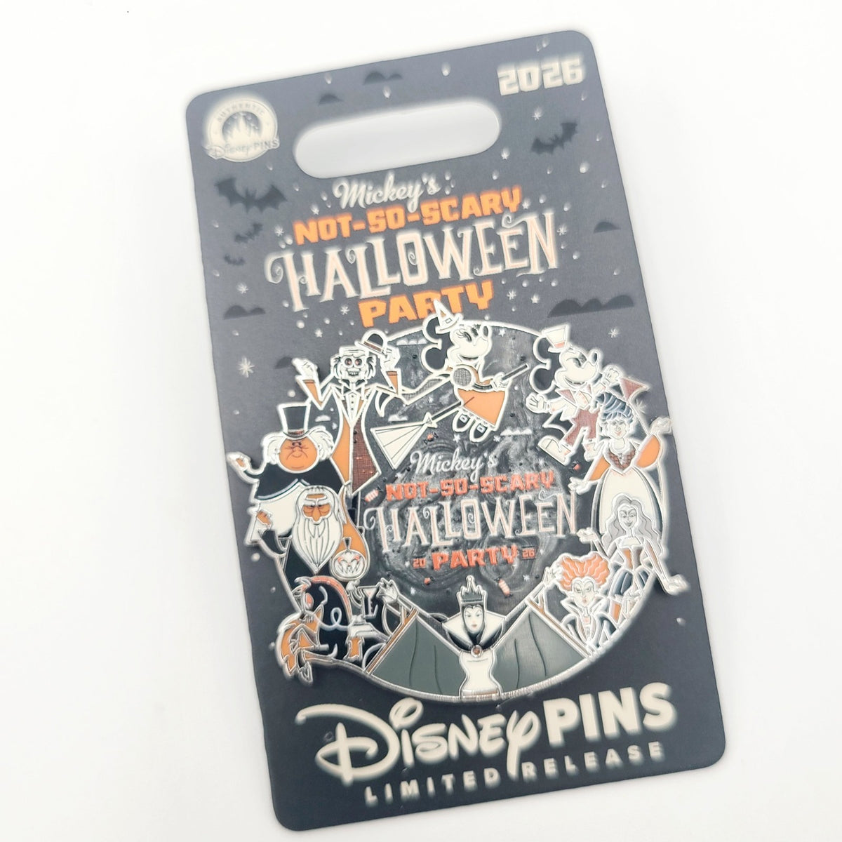 2026 Disney Parks Mickey’s Not So Scary Halloween Party Logo Trading Pin Minnie
