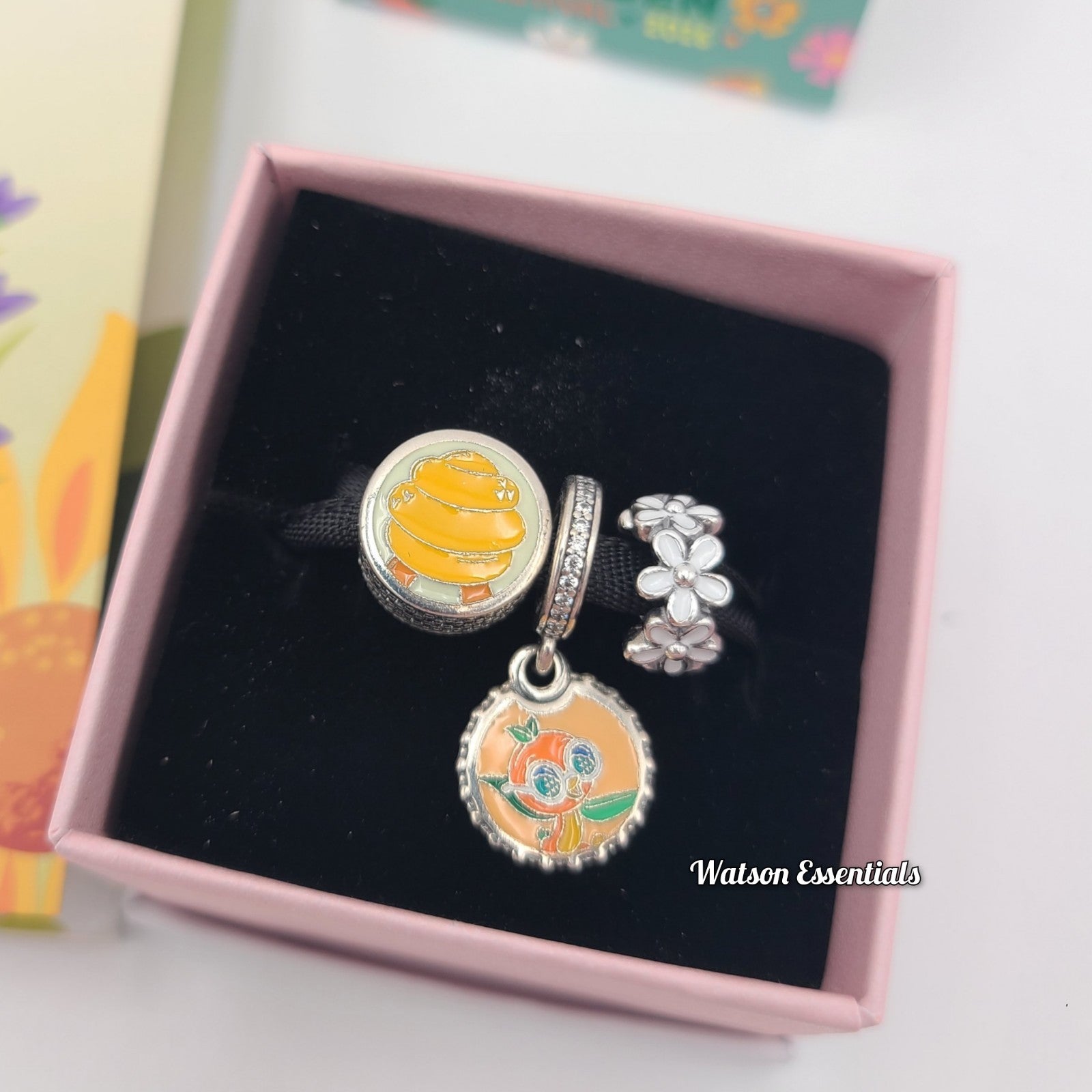 Pandora Set + Floral 2026 Disney Park Epcot Flower Garden Fest Orange Bird Spike