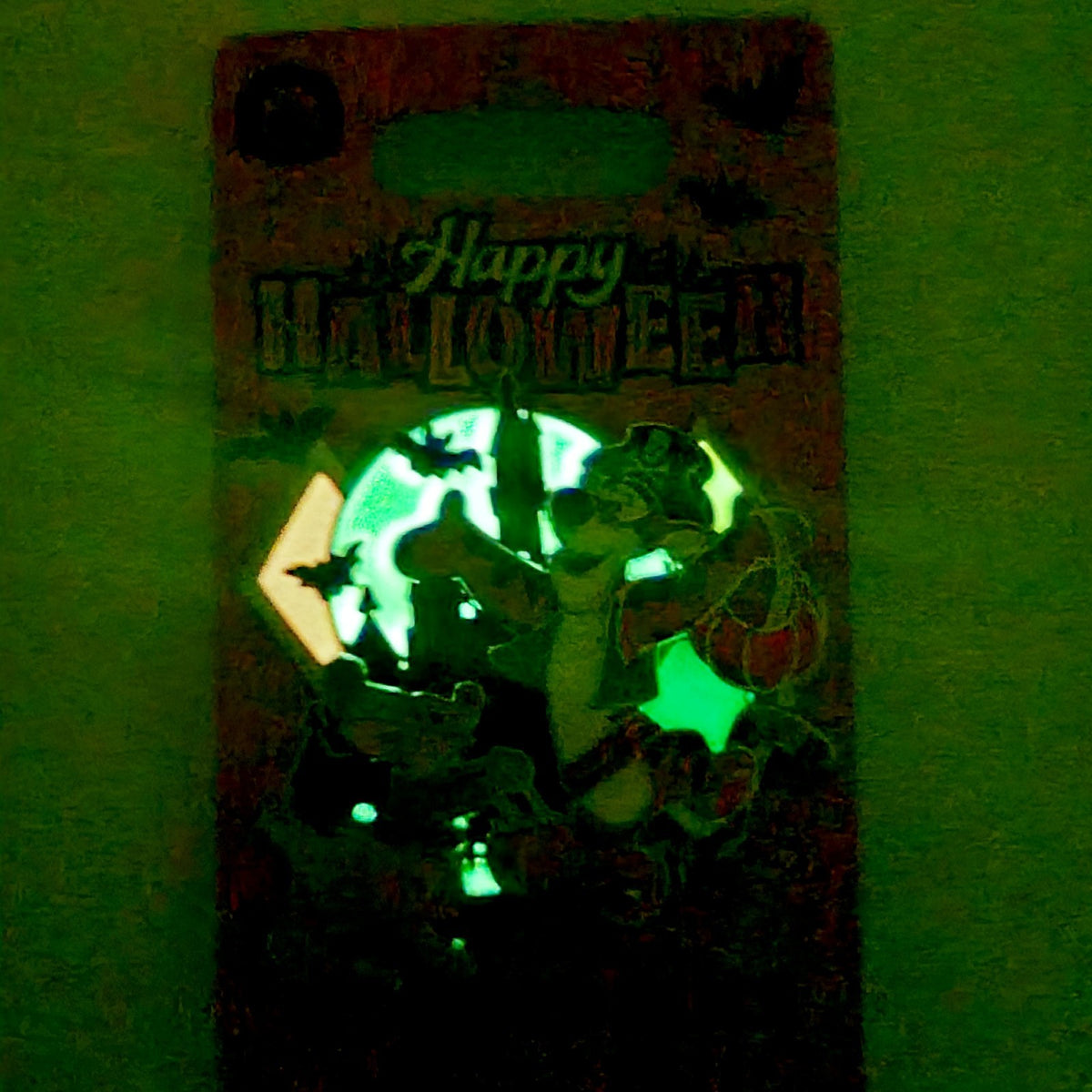 2026 Disney World Parks Pin Happy Halloween Tigger & Roo Winnie the Pooh LR GITD