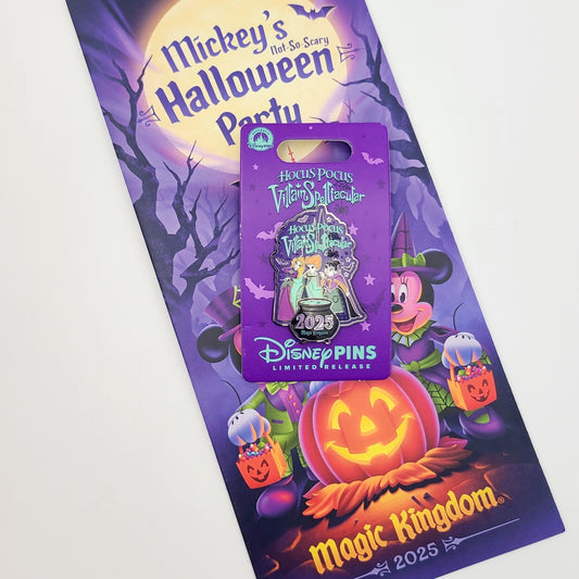 Disney Parks Hocus Pocus Villain Spelltacular Not So Scary Halloween Party Pin