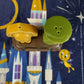 Walt Disney World Polynesian Resort 50th Anniversary Tiki Salt & Pepper Set NEW