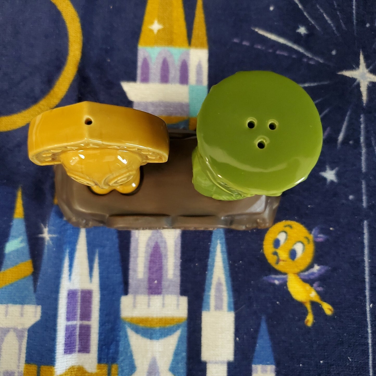 Walt Disney World Polynesian Resort 50th Anniversary Tiki Salt & Pepper Set NEW