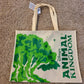 *Medium & Large Reusable Bag Set* Disney World Park Animal Kingdom Tote Shopping