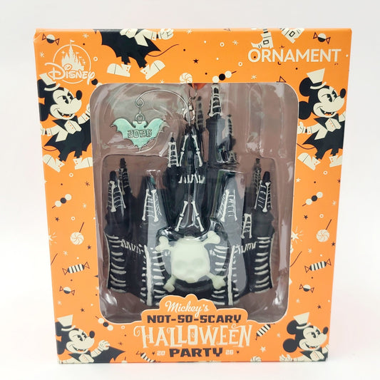 NEW 2026 Disney Parks Mickey’s Not So Scary Halloween Party Castle Ornament GITD
